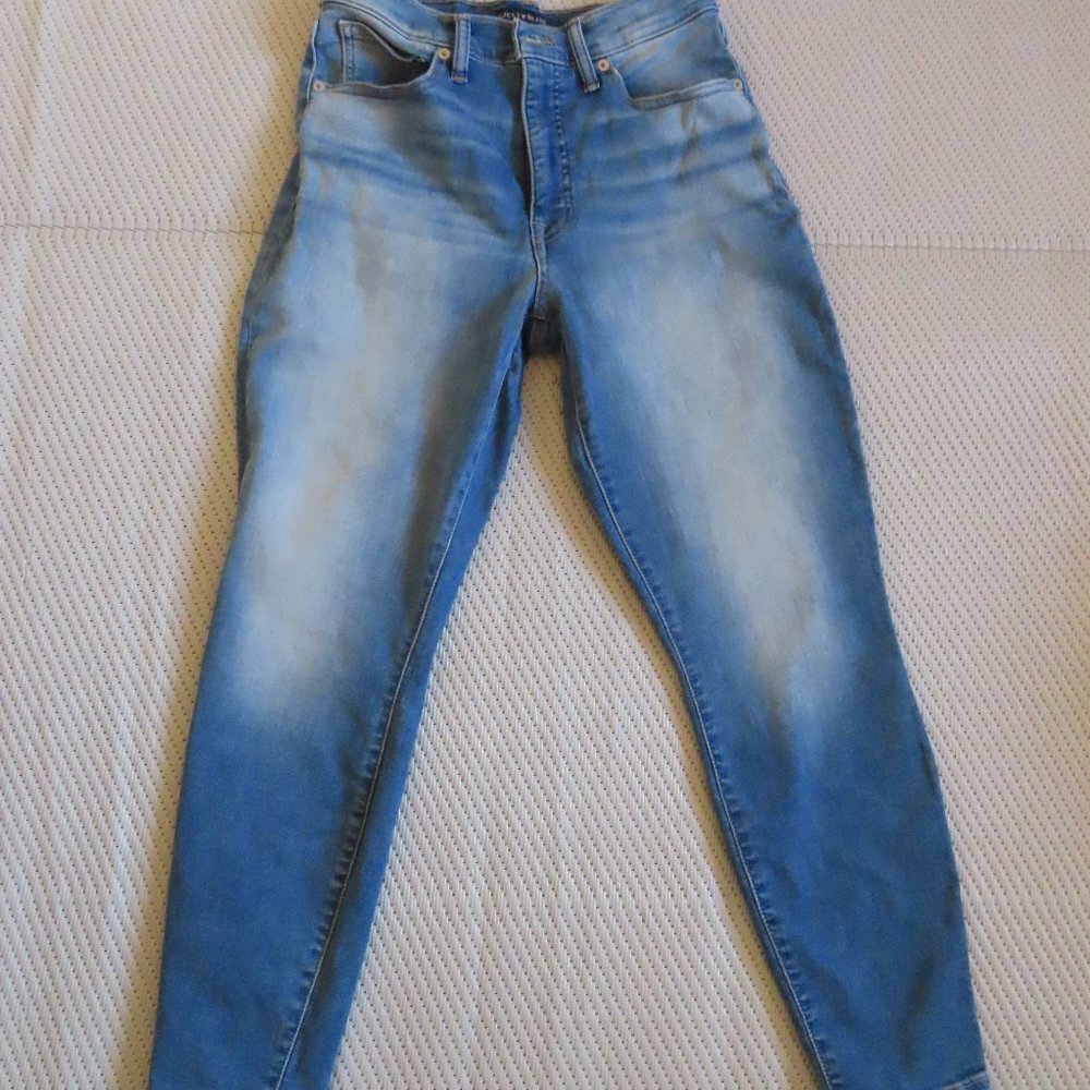 Lucky brand high rise skinny Bridgette Jean ankle Blue Women's Size 10/30